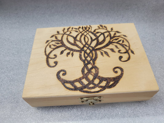 Celtic Tree Dice Box