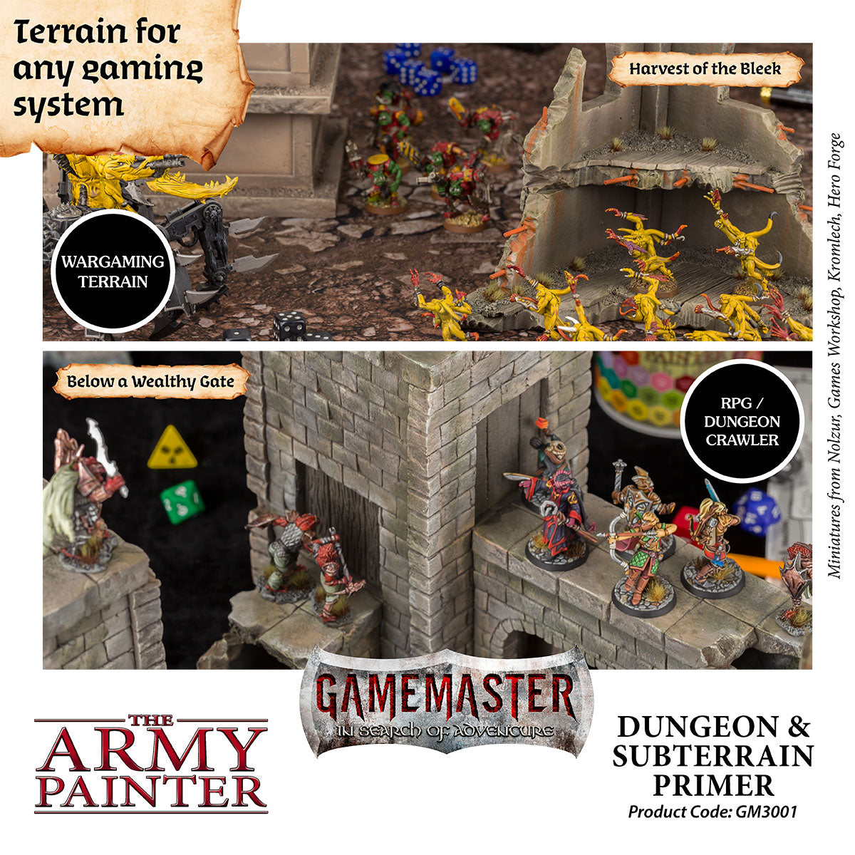 Gamemaster: Dungeon & Subterrain Terrain Primer