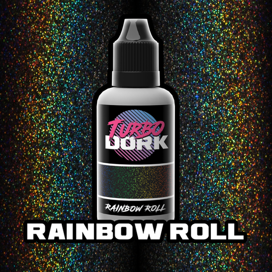 TURBO DORK: METALLIC ACRYLIC PAINT: Rainbow Roll