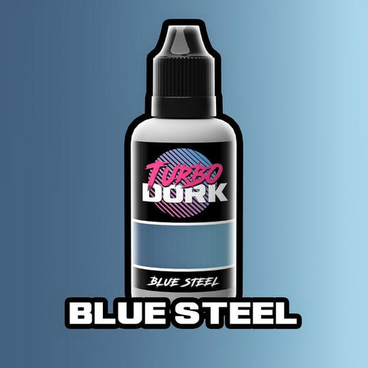 TURBO DORK: METALLIC ACRYLIC PAINT: Blue Steel