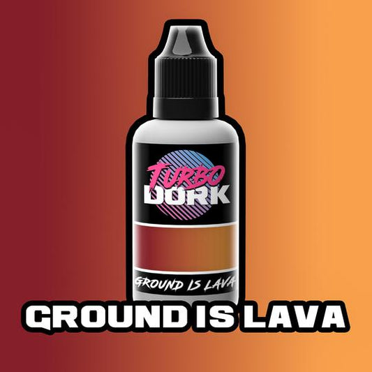 TURBO DORK: TURBOSHIFT ACRYLIC PAINT: Ground Is Lava