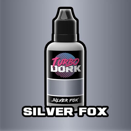 TURBO DORK: METALLIC ACRYLIC PAINT: Silver Fox