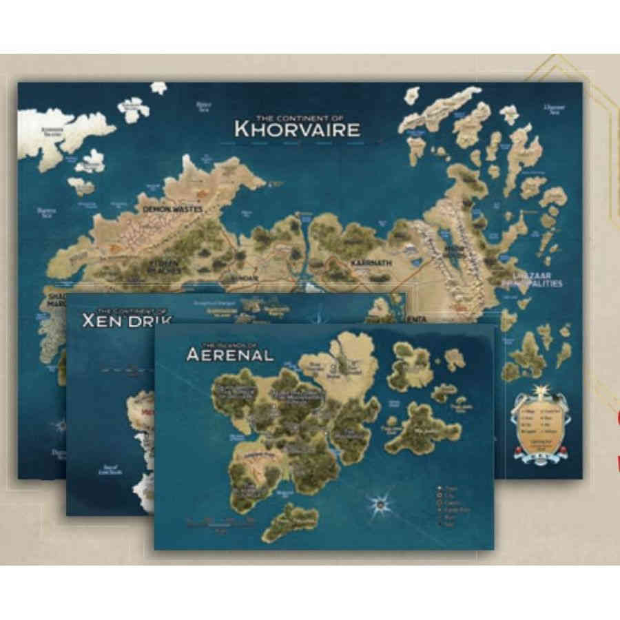 Map Of Faerun 5th Edition