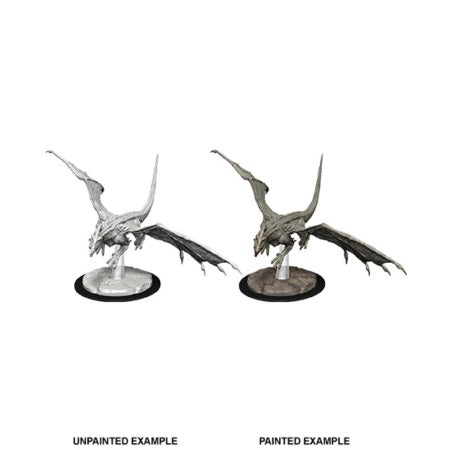 Dungeons & Dragons Nolzur`s Marvelous Unpainted Miniatures: W9 Young White Dragon