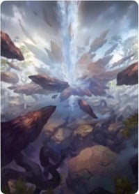 Prismatic Vista Art Card (35) [Art Series: Zendikar Rising]