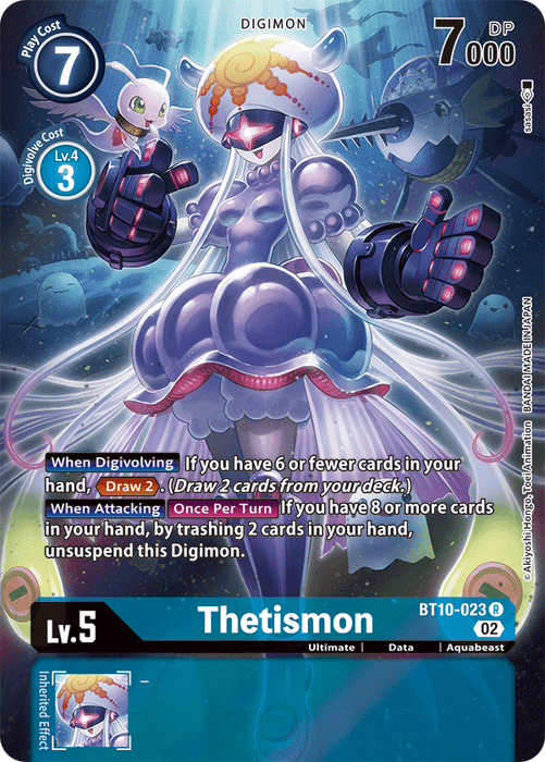 Thetismon [BT10-023] (Alternate Art) [Xros Encounter]