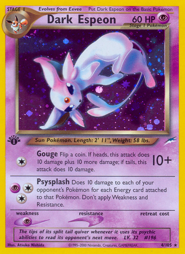 Dark Espeon (004/105) [Neo Destiny]