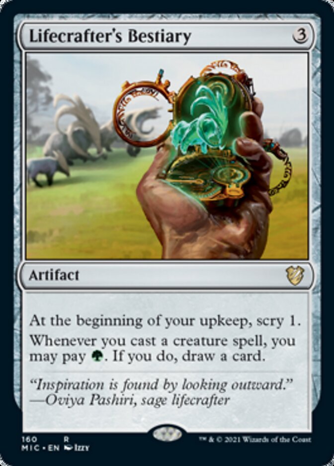 Lifecrafter's Bestiary (160) [Commander: Innistrad: Midnight Hunt]
