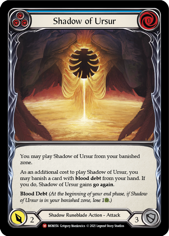 Shadow of Ursur (MON156) [Monarch]