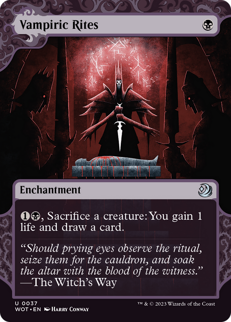 Vampiric Rites (37) [Wilds of Eldraine: Enchanting Tales]