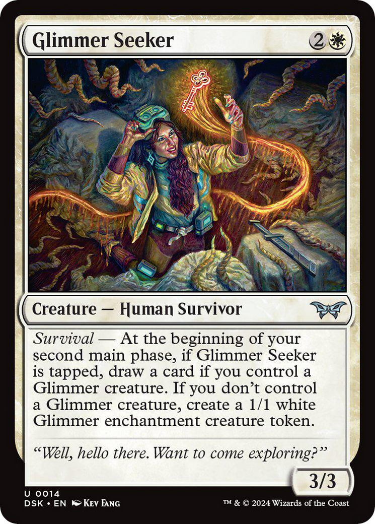 Glimmer Seeker (14) [Duskmourn: House of Horror]