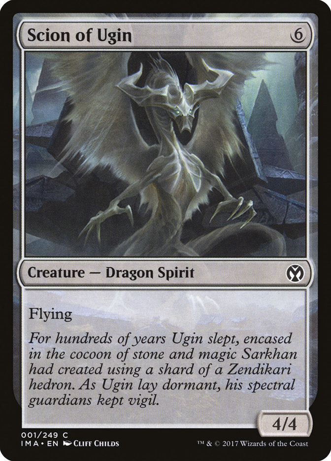 Scion of Ugin (1) [Iconic Masters]