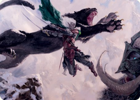 Drizzt Do'Urden Art Card (52) [Art Series: Adventures in the Forgotten Realms]