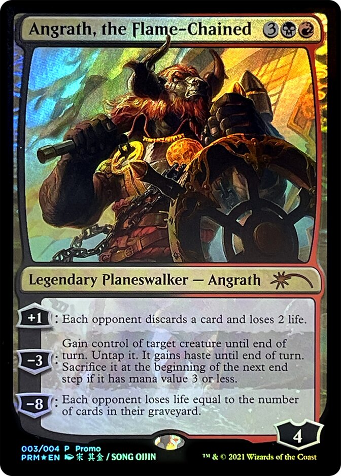 Angrath, the Flame-Chained (3) [Unique and Miscellaneous Promos]
