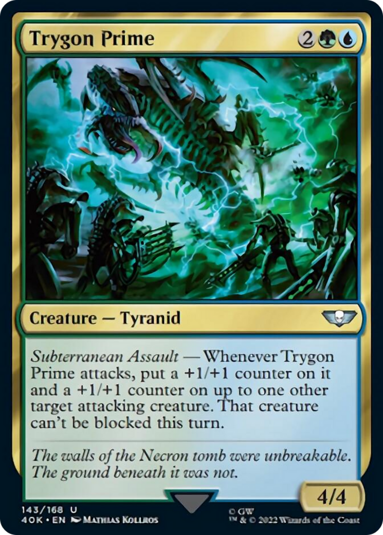 Trygon Prime (Surge Foil) (143) [Universes Beyond: Warhammer 40,000]