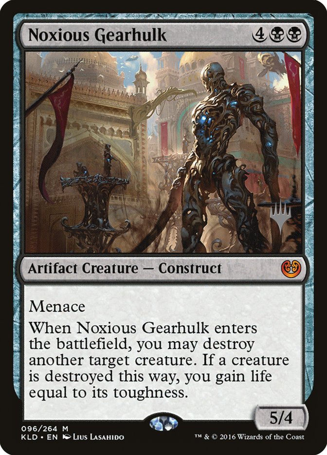 Noxious Gearhulk (96) [Promo Pack: Theros Beyond Death]