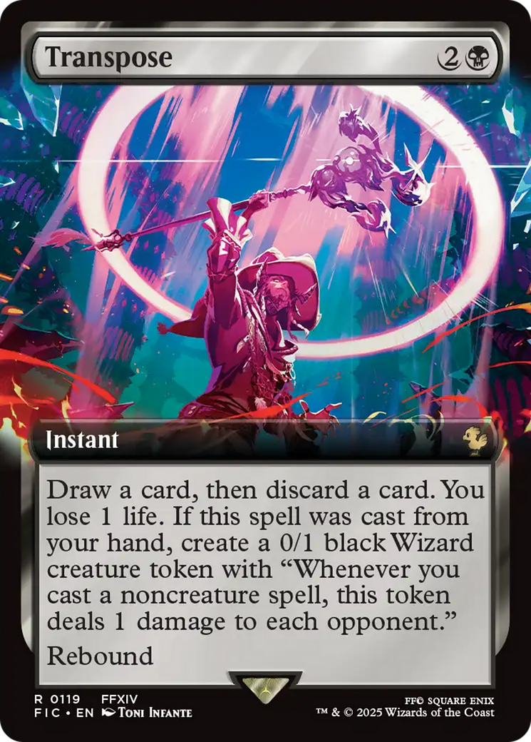 Transpose (Extended Art) (119) [Commander: FINAL FANTASY]