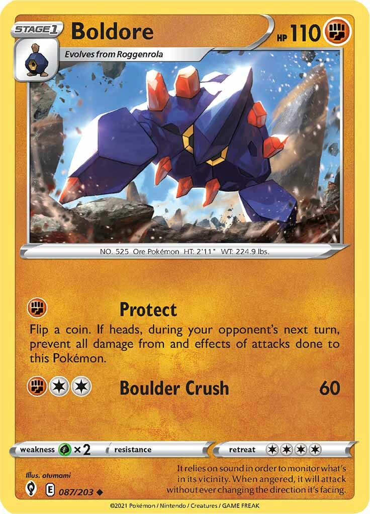 Boldore (087/203) [SWSH07: Evolving Skies]