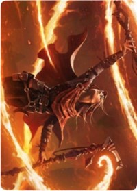 Magmatic Channeler Art Card (65) [Art Series: Zendikar Rising]