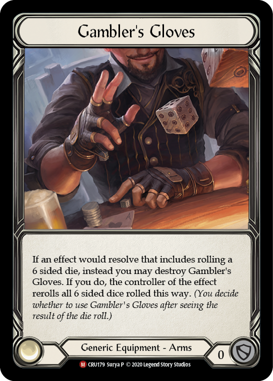 Gambler's Gloves (CRU179) [Crucible of War]