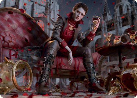 Anje, Maid of Dishonor Art Card (56) [Art Series: Innistrad: Crimson Vow]