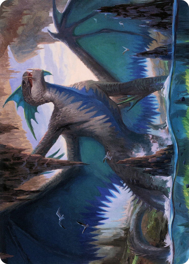 Murktide Regent Art Card (20) [Art Series: Modern Horizons 2]