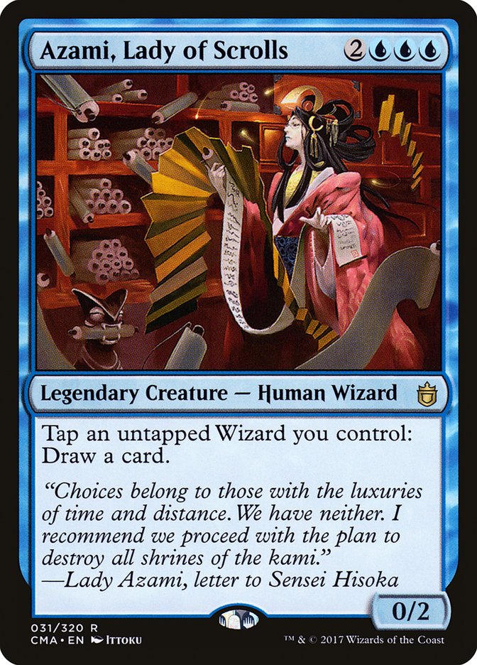 Azami, Lady of Scrolls (31) [Commander Anthology]