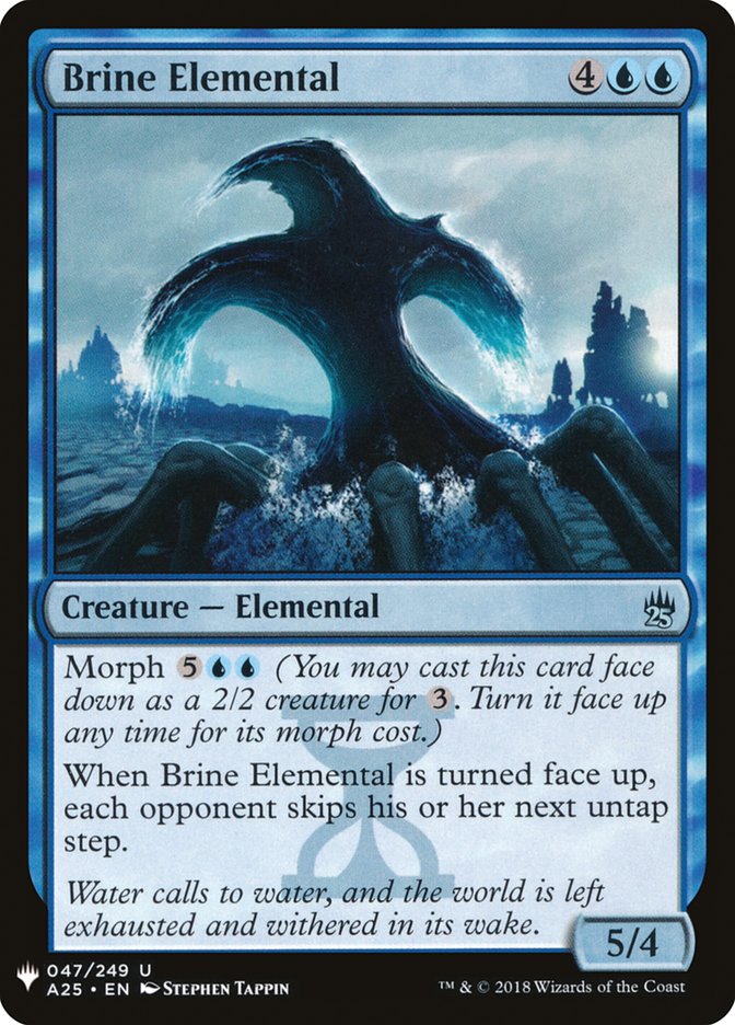 Brine Elemental (47) [The List Reprints]