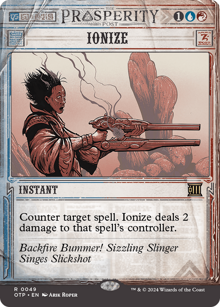 Ionize (49) [Outlaws of Thunder Junction: Breaking News]