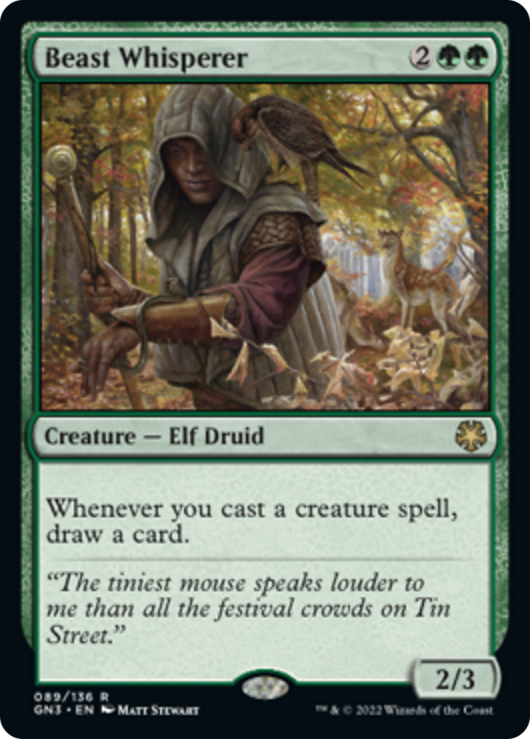 Beast Whisperer (89) [Magic Game Night: Free-For-All]