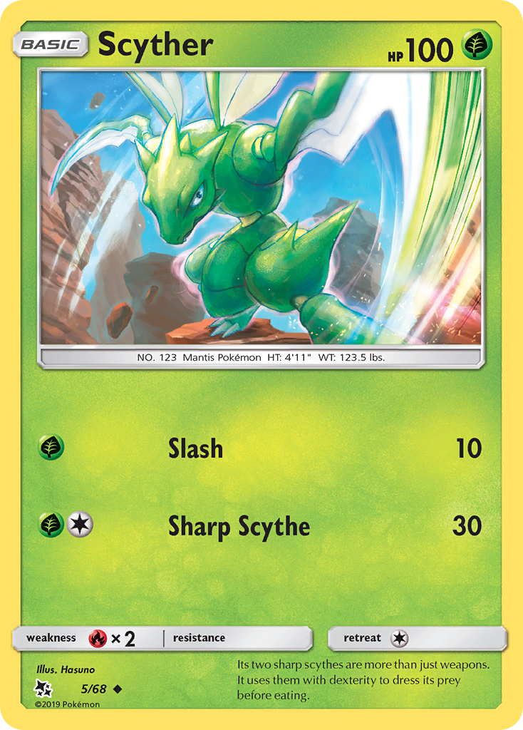 Scyther (5/68) [Hidden Fates]