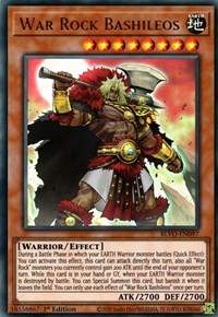 War Rock Bashileos (BLVO-EN097) [Blazing Vortex]