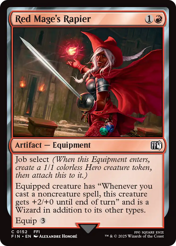Red Mage's Rapier (152) [FINAL FANTASY]