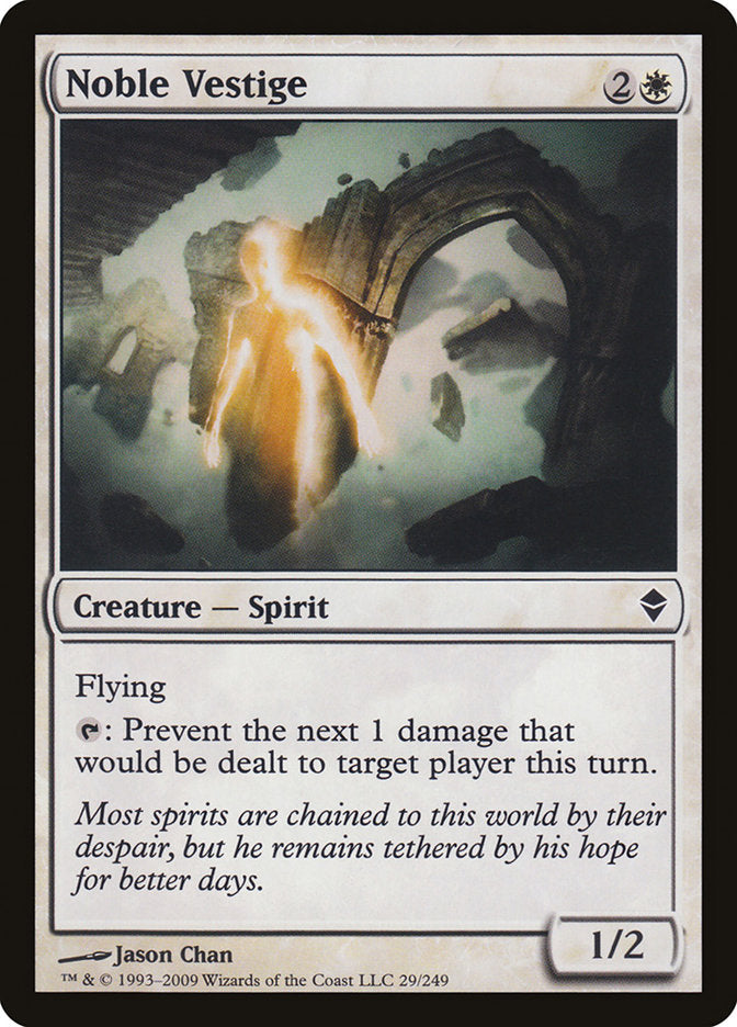 Noble Vestige (29) [Zendikar]