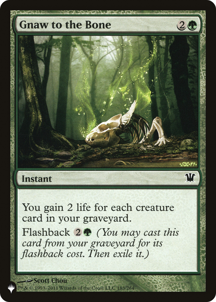 Gnaw to the Bone (183/264) [The List Reprints]