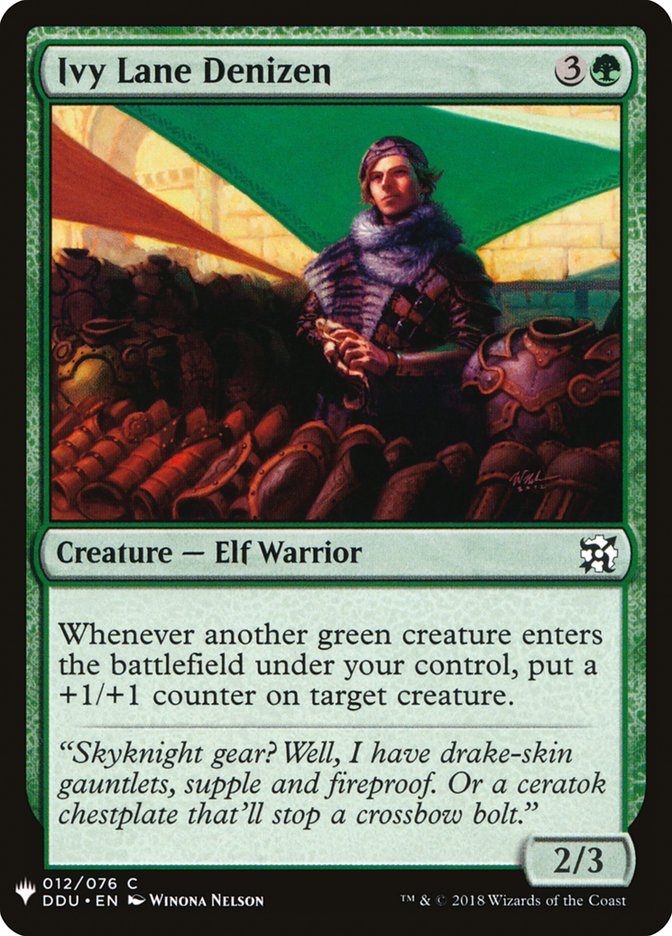 Ivy Lane Denizen (12) [The List Reprints]