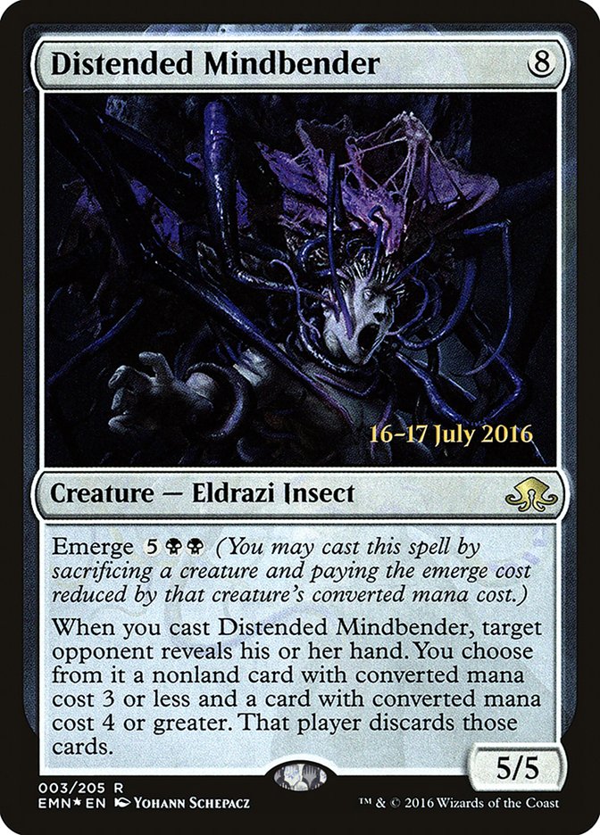 Distended Mindbender (3) [Prerelease Cards]