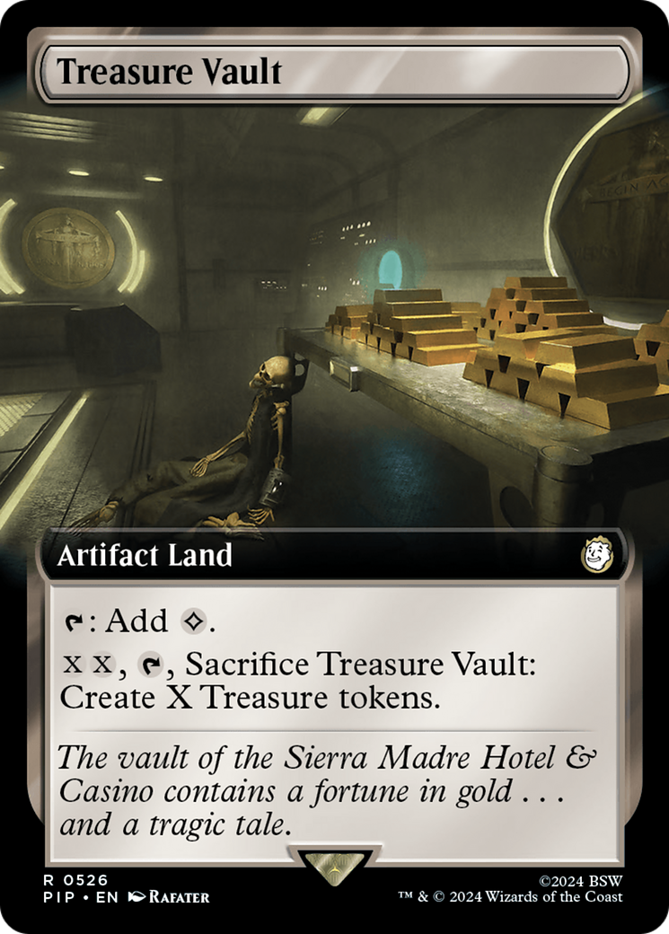Treasure Vault (Extended Art) (526) [Universes Beyond: Fallout]