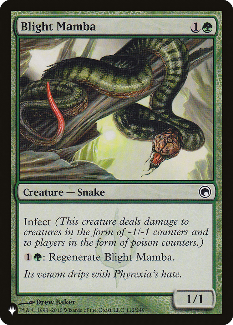 Blight Mamba (112/249) [The List Reprints]