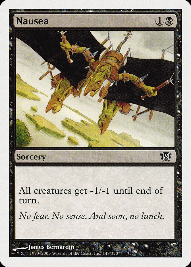 Nausea (148) [8th Edition]