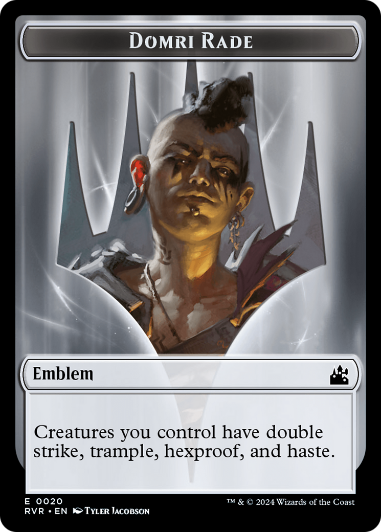 Emblem - Domri Rade (20) [Ravnica Remastered]