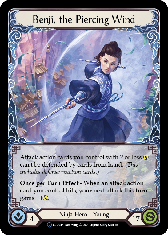 Benji, the Piercing Wind (CRU047) [Crucible of War]