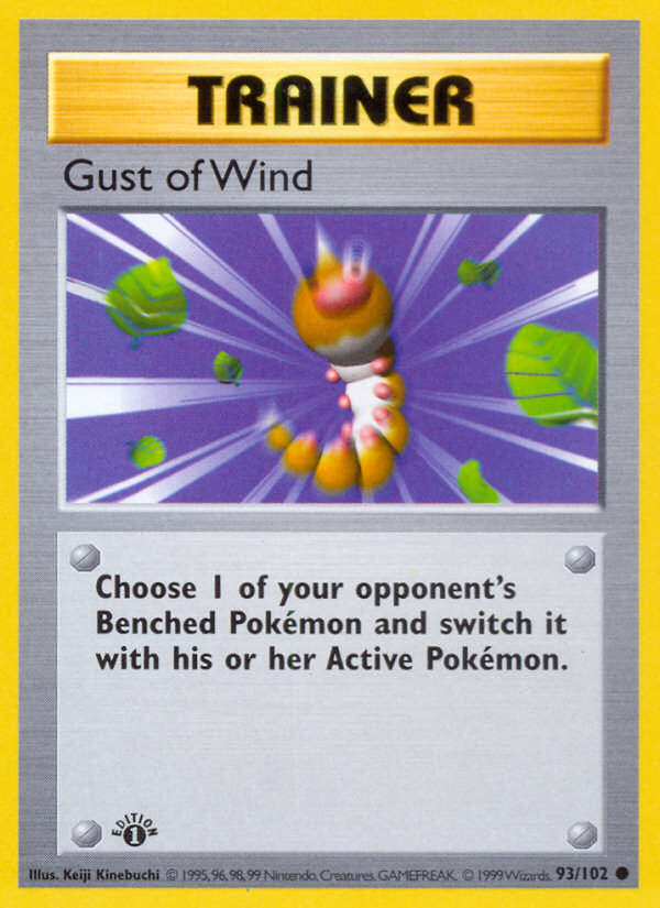 Gust of Wind (093/102) [Base Set (Shadowless)]