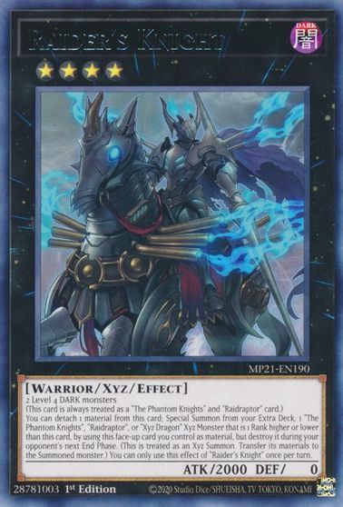 Raider's Knight (MP21-EN190) [2021 Tin of Ancient Battles]