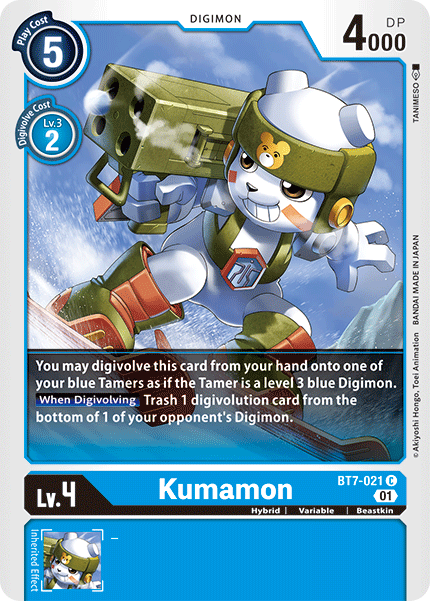 Kumamon (BT7-021 C) [Next Adventure]