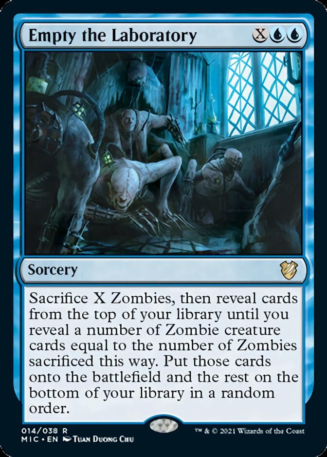 Empty the Laboratory (14) [Commander: Innistrad: Midnight Hunt]