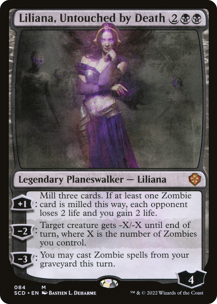 Liliana, Untouched by Death (84) [Starter Commander Decks]