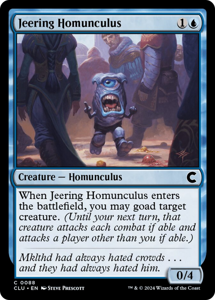 Jeering Homunculus (88) [Ravnica: Clue Edition]