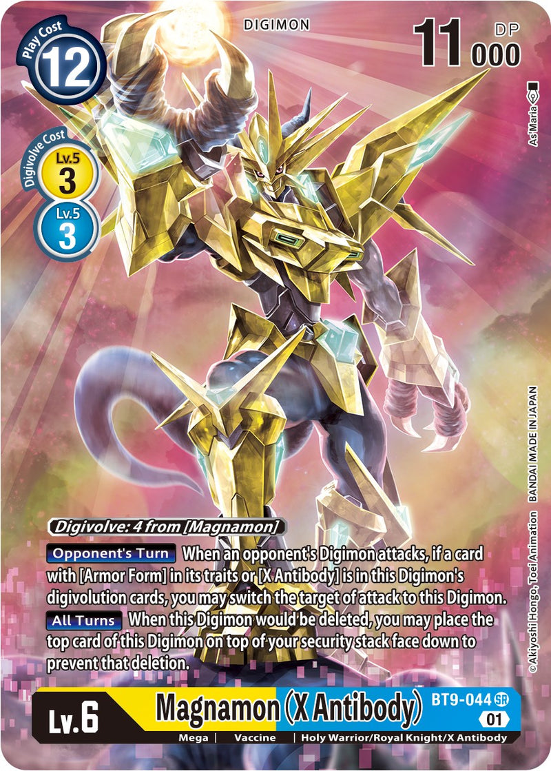 Magnamon (X Antibody) (Alternate Art) (BT9-044 SR) [X Record]