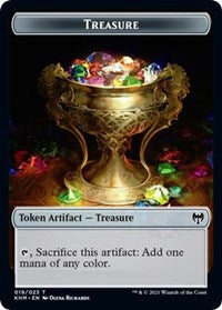 Treasure // Cat Double-Sided Token (19 // 14) [Kaldheim]